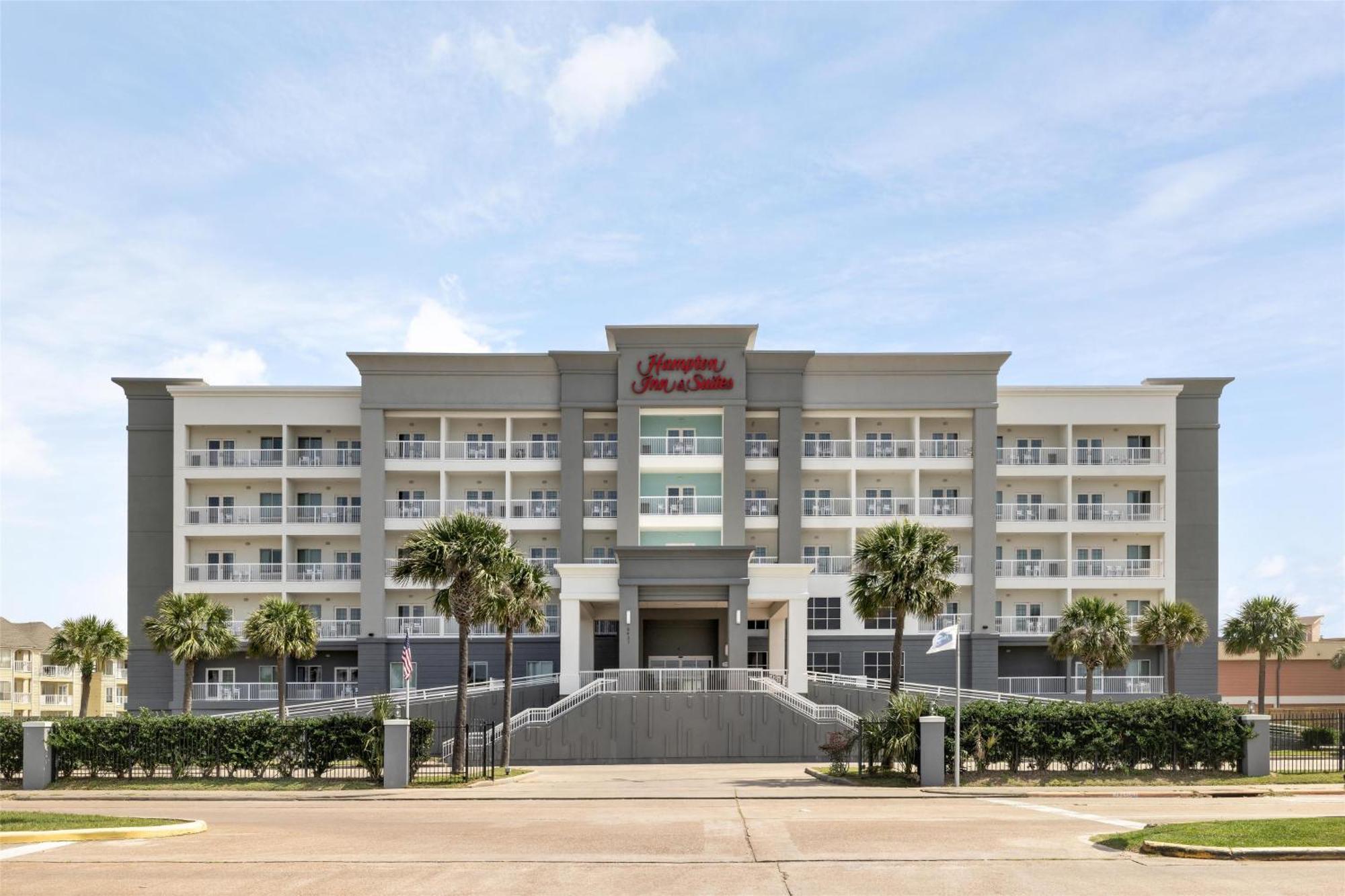 Hampton Inn & Suites Galveston Exterior foto
