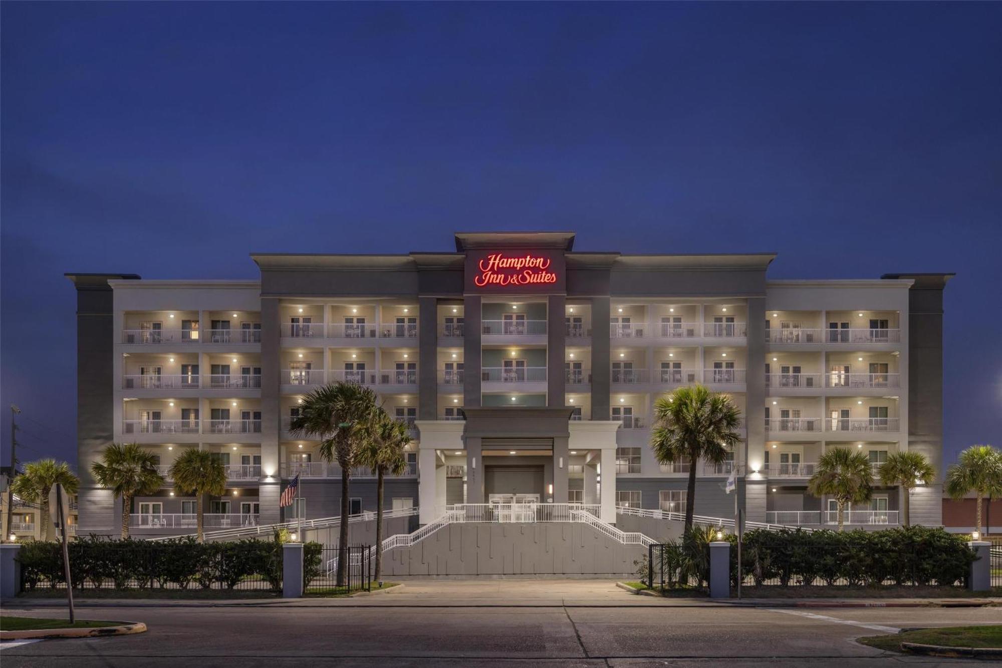 Hampton Inn & Suites Galveston Exterior foto